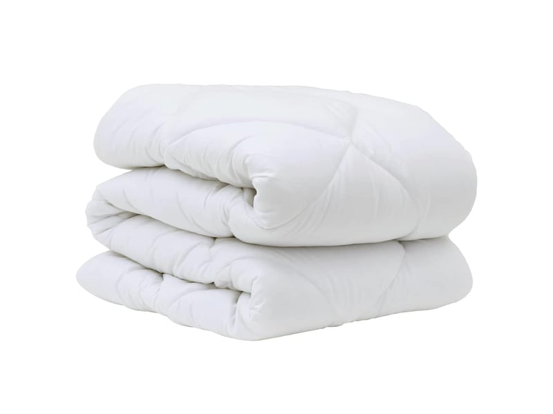  Duvet d'hiver - couette 200 x 135 x 5 cm hiver - couette polyester blanc respirant  - Conforama D