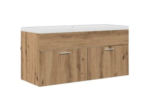 Armoire de salle de bain, cabinet de salle de bain chêne artisanal 100 x 38,5 x 46 cm cf65058