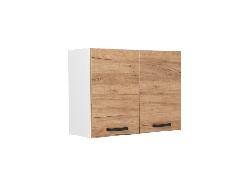  Vicco armoire en verre, chêne doréblanc, 80cm  - Conforama A
