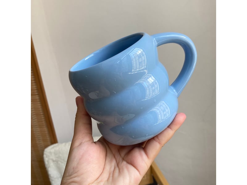  Tasse, modèle ring, bleu  - Conforama B