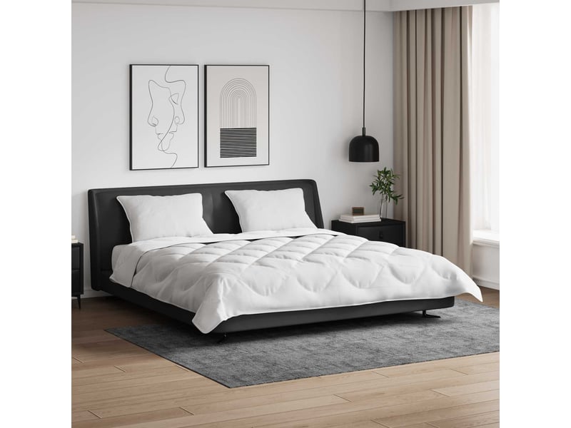  Ensemble de duvet avec oreiller 3 pièces - couette blanc microfibre  - Conforama B