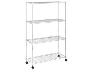 Etagère 90 cm coloris argenté