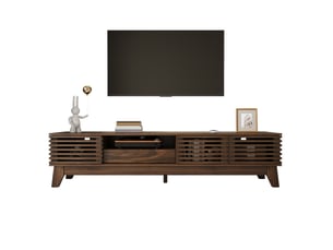 Meuble tv coloris bois foncé 170 cm KOVIEA
