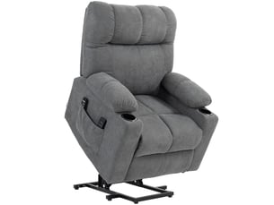 Pouf / repose pied <strong></strong> <strong></strong> gris