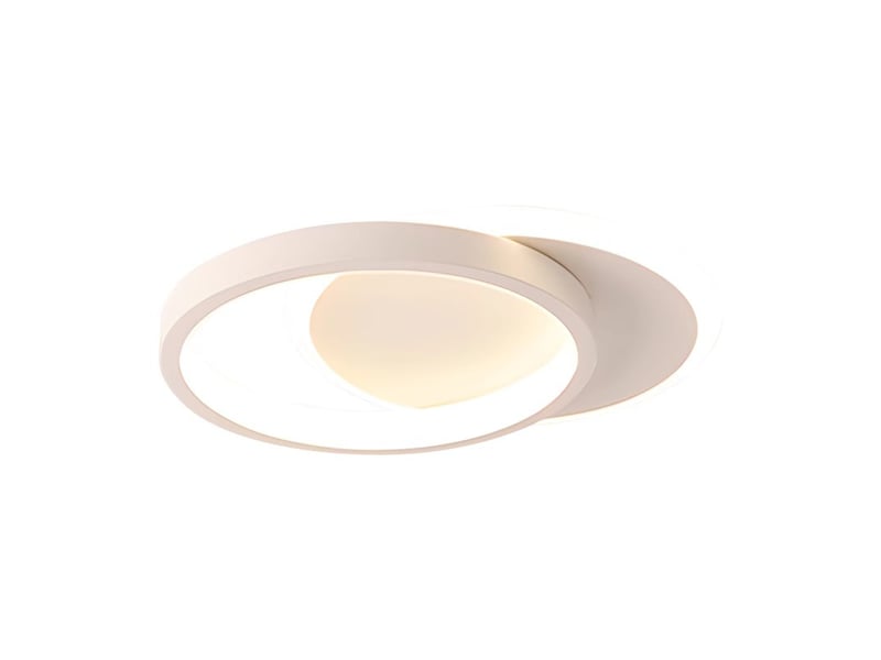  Plafonnier led 16w 2400lm d25cm – lampe de plafond blanc froid  - Conforama A