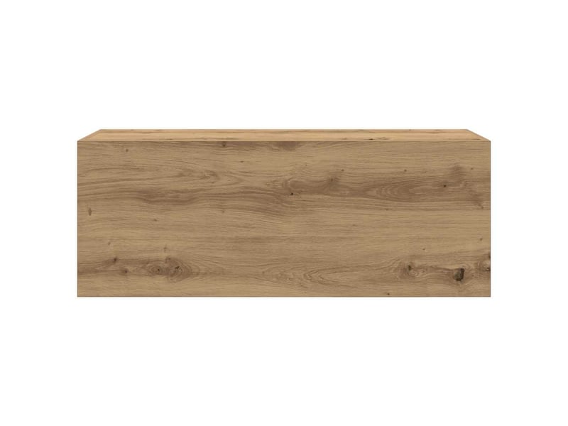  Armoire murale de bain, meuble de rangement chêne artisanal bois d'ingénierie  - Conforama E