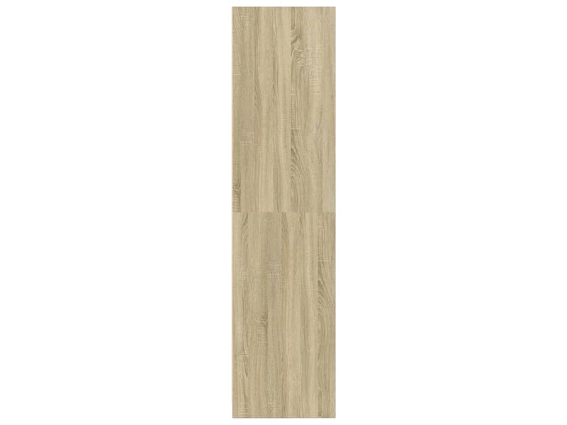  Garde-robe chambre, armoire de rangement chêne sonoma 100x50x200 cm aggloméré shl9798  - Conforama E