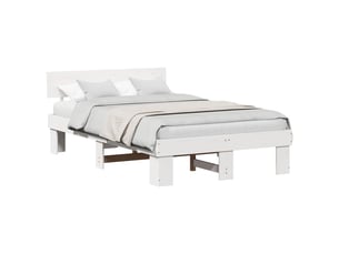 Lit 2 places 120x190cm    coloris blanc