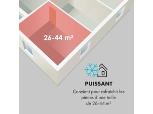 Climatiseur Split mobile B5770  - 