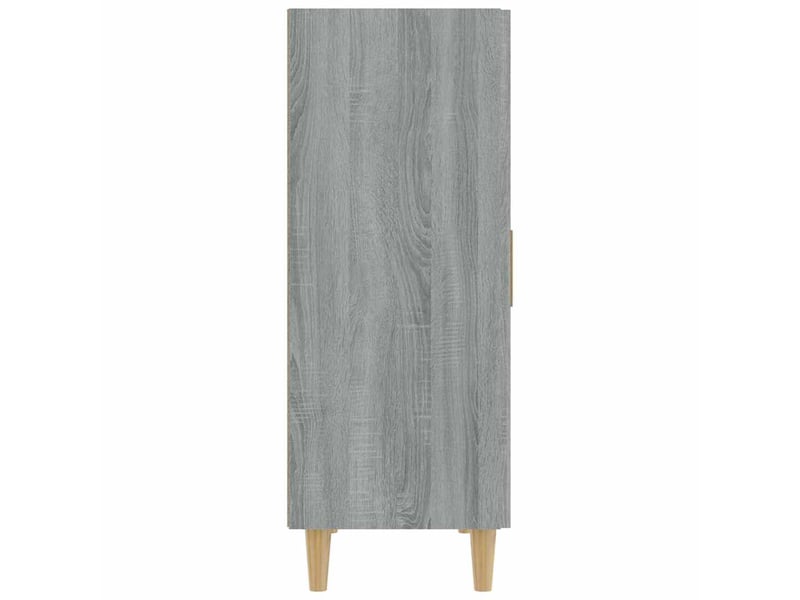 Buffet - bahut - meuble de rangement sonoma gris 70x34x90 cm bois d'ingénierie  - Conforama D