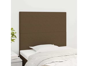 Tete de lit A poser largeur 80 cm marron