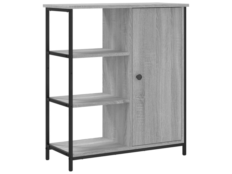  Buffet - bahut - meuble de rangement sonoma gris 70x30x80 cm bois d'ingénierie  - Conforama A
