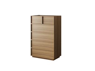 Chiffonnier 6 tiroir(s)    <strong>PANGIVO</strong> <strong>W3180S00008</strong> coloris naturel largeur 48 cm hauteur 127 cm
