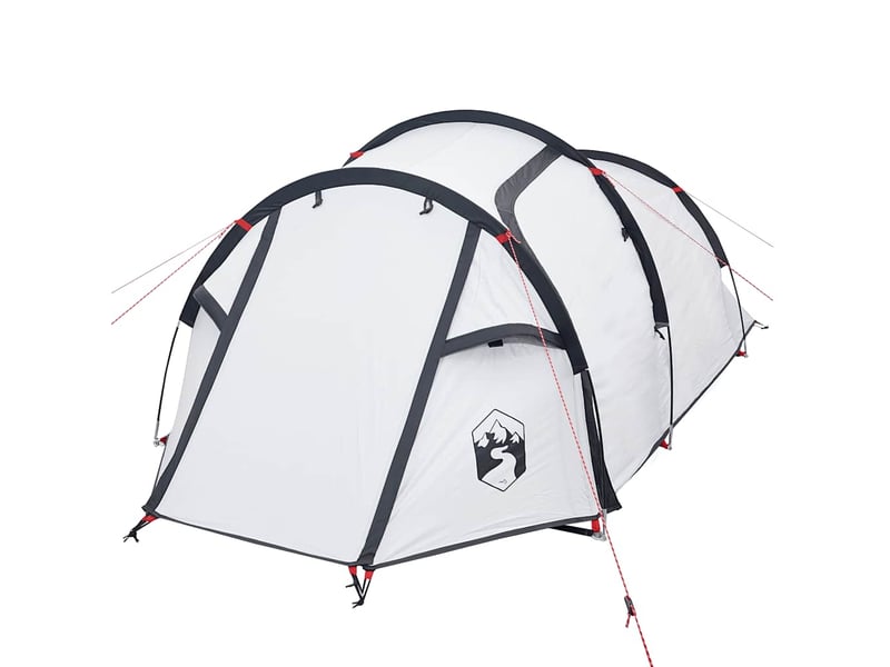  Tente de camping, tente tunnel 2 personnes tissu occultant imperméable shl66207  - Conforama E
