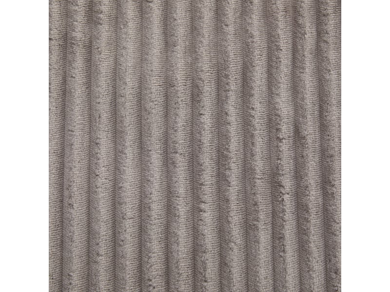  Méridienne canapé salon moderne en tissu chenille gris foncé avec coussin confortable pour pièce à vivre  - Conforama R