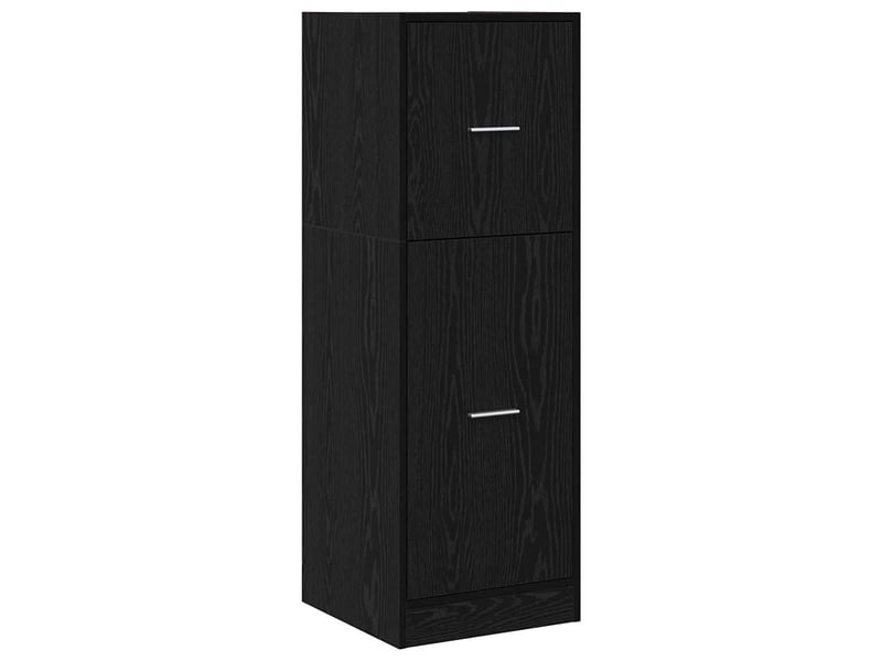  Meuble de rangemenrt, cabinet de pharmacie chêne noir 40 x 41 x 118 cm  - Conforama E