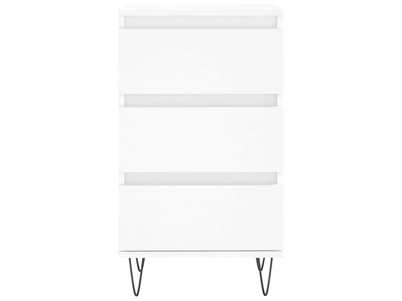  Buffet - bahut - meuble de rangement blanc 40x35x70 cm bois d’ingénierie  - Conforama E