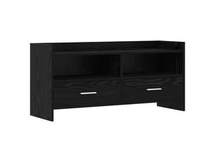Meuble tv coloris noir 100 cm   