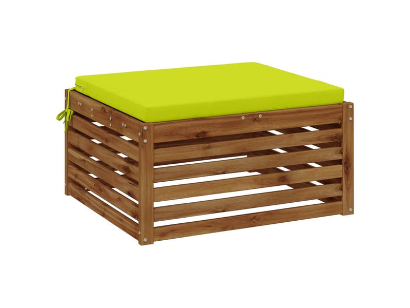  Coussin de siège, coussin d'assise 1 pièce soest 100 % polyester vert vif. Cf55756  - Conforama C