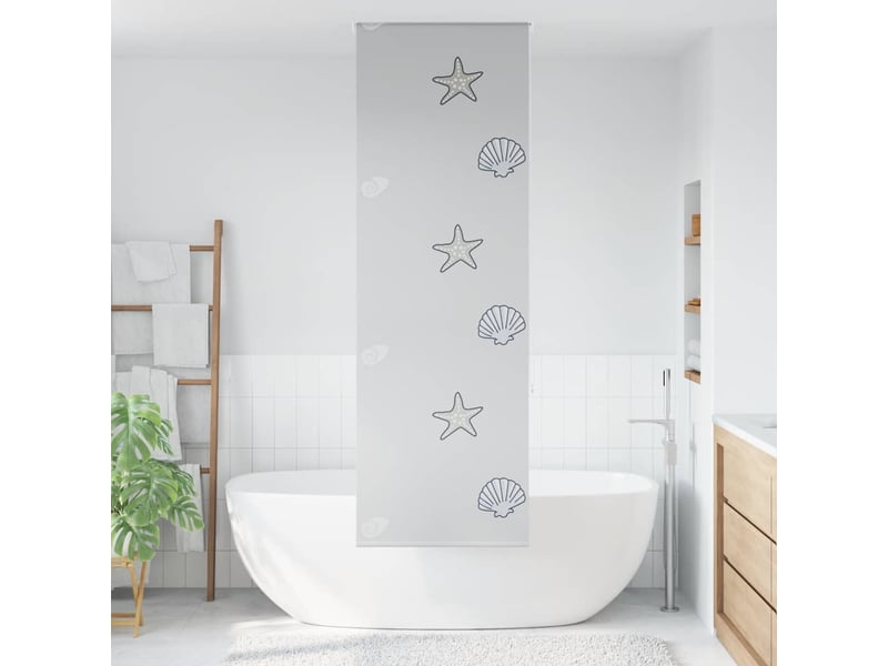  Store enrouleur de douche, store à rouleau 60x240 cm largeur du tissu 56 cm cf45034  - Conforama A
