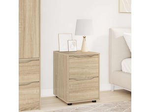 Commode 1 tiroir(s) <strong></strong> <strong></strong> coloris bois clair largeur 40 cm
