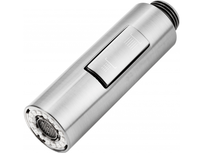  Tête de rechange pour robinet de cuisine - compatible avec les douches extractibles - argentée, 1 pièce  - Conforama B