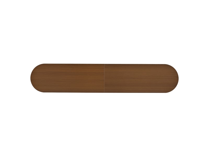  Rond tv lowboard tv armoire portes coulissantes rétro meubles de salon meubles vertical déchiré portes coulissantes pieds à boule N621P442660D - Conforama A
