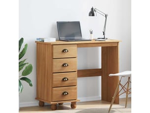 Bureau   95 cm coloris taupe