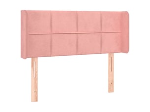 Tete de lit A poser largeur 83 cm rose