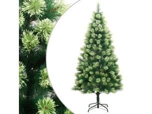 Sapin de noël artificiel, arbre de noël à charnières avec support 150 cm shl2012