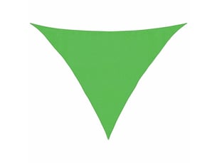 Voile d'ombrage - voile d'ombre - voile parasol 160 gm² vert clair 3,5x3,5x4,9 m pehd
