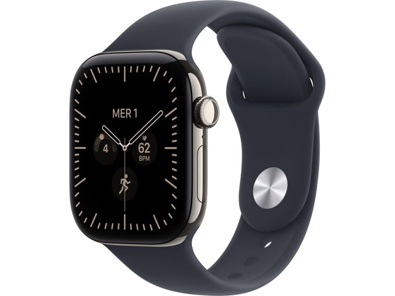  Montre connectee gps cellular 42mm titane naturel bande sport marine ml MJGG4ZR/A - Conforama A
