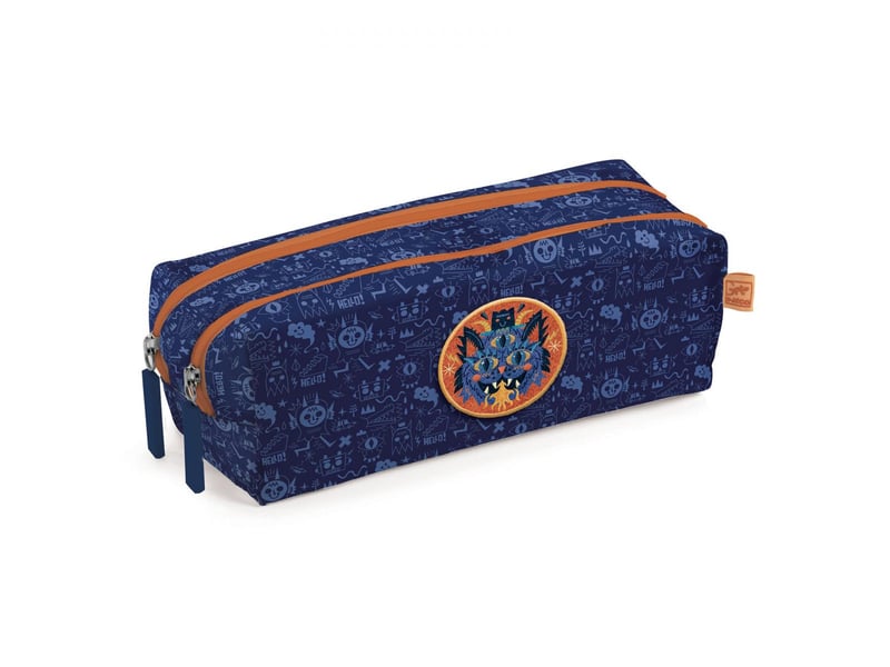  Trousse en coton monstre double compartiment DD00313 - Conforama A
