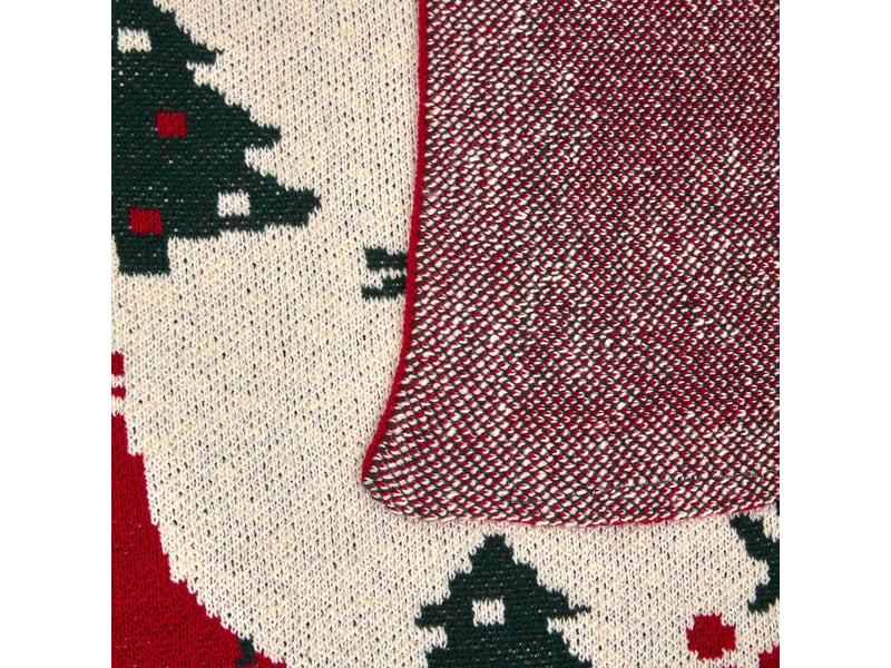  Plaid de noël tricot traditionnel 130 x 170 cm  - Conforama B