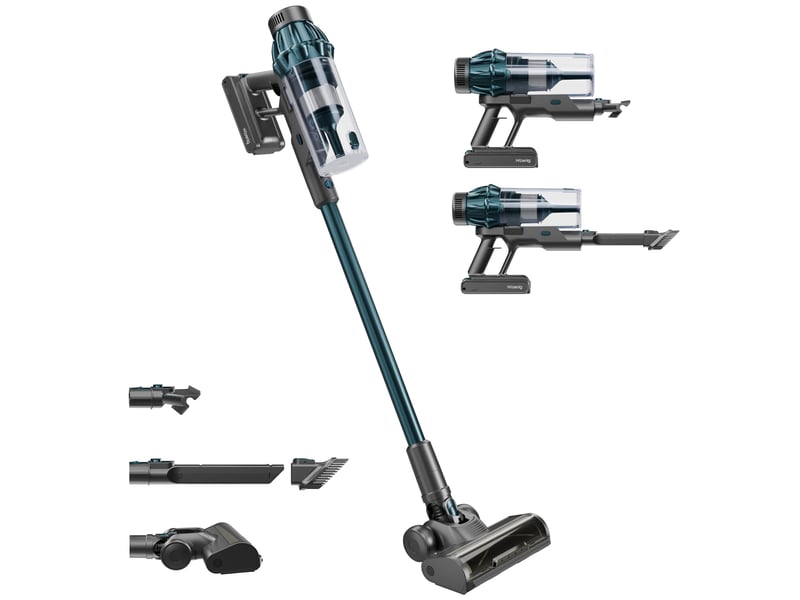  H.koenig aspirateur balai 2 en 1 sans fil power upx32 + accessoires upx8  - Conforama E
