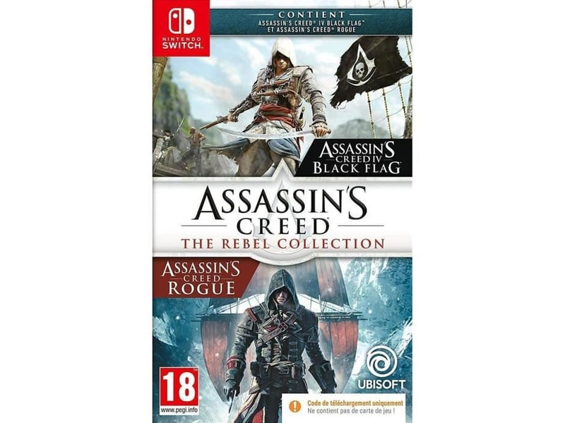  Assassin's creed the rebel collection nintendo switch ubisoft code dans la boite 300119850 - Conforama A