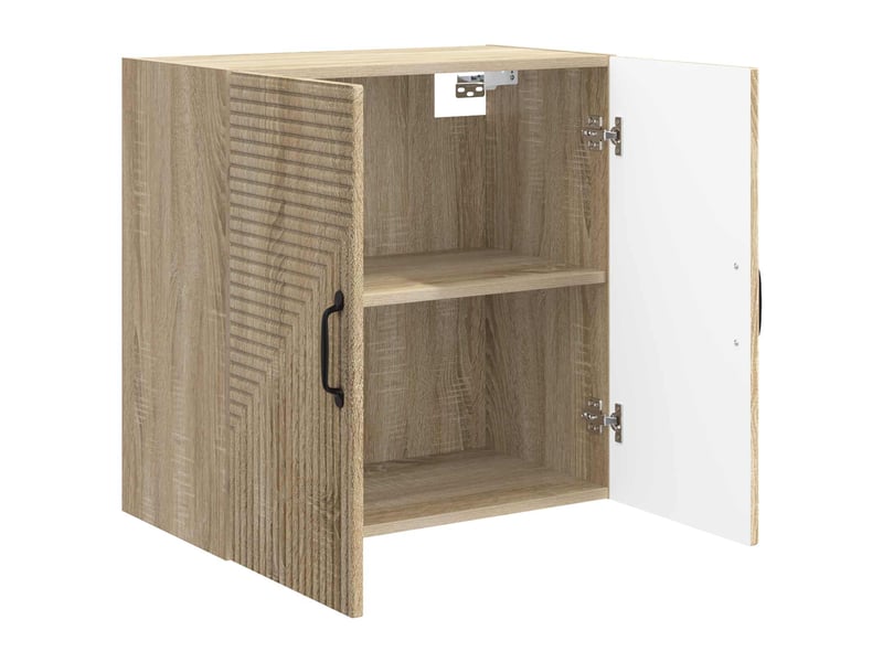  Armoire murale salon chêne sonoma 59x31x60cm bois d'ingénierie shl7373  - Conforama C