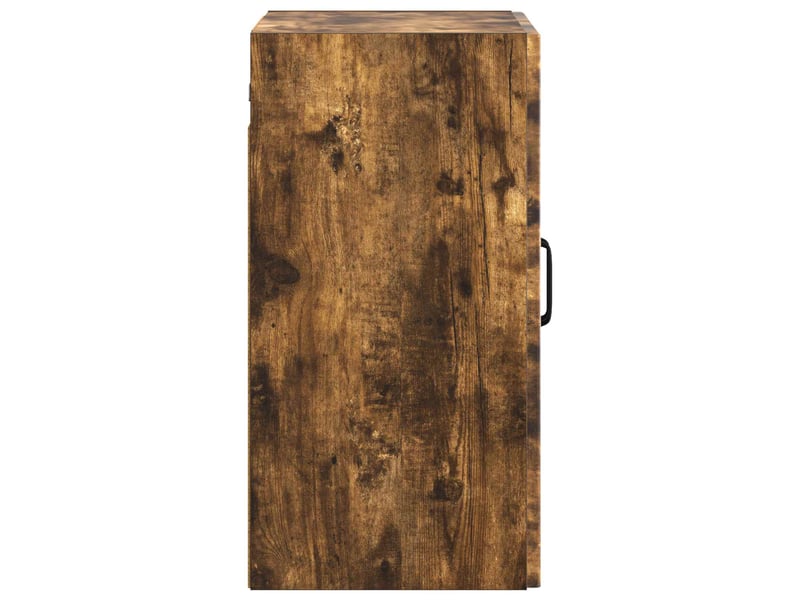 Armoire murale salon, meuble de rangement 59x31x60 cm bois d'ingénierie chêne fumé shl2984 - Conforama E
