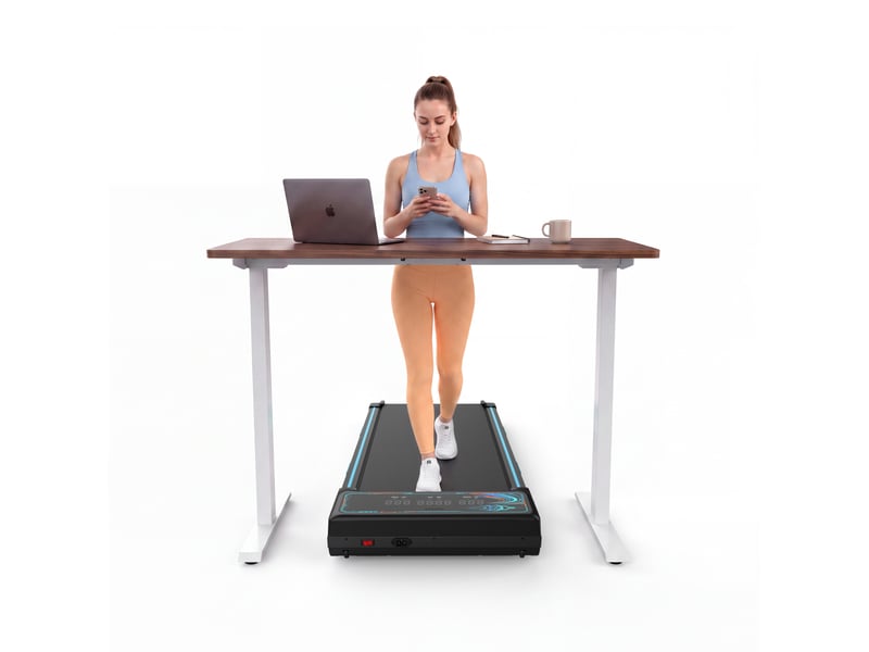  Tapis de marche inclinable automatique 15 % 1-8 kmh homvra  - Conforama B