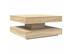 Table basse rectangulaire coloris marron  