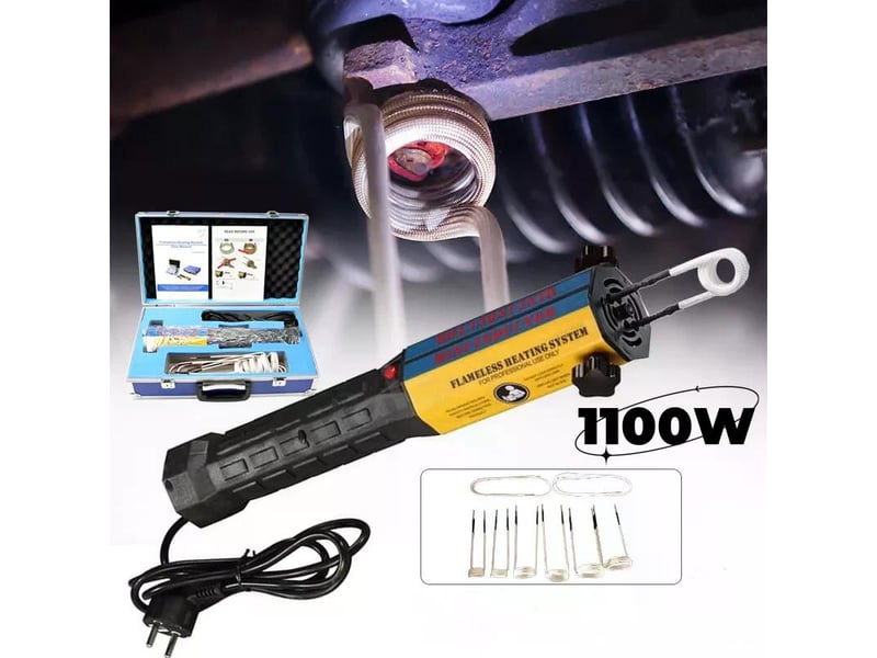  Réchauffeur à induction 1100w chauffage magnétique sans flamme outil de démontage de vis 220v  - Conforama R