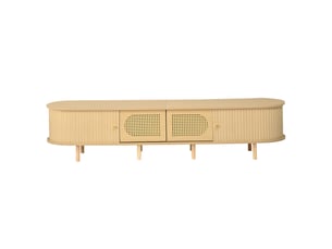 Meuble tv coloris naturel 180 cm <strong>BIQZUYA</strong>  <strong></strong>