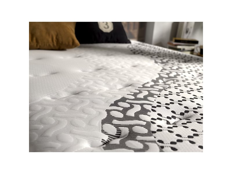  Matelas à mémoire de forme brooklyn paradise - mi-ferme, 4 cm de mémoire de forme, cœur hr 8435720042924 - Conforama D