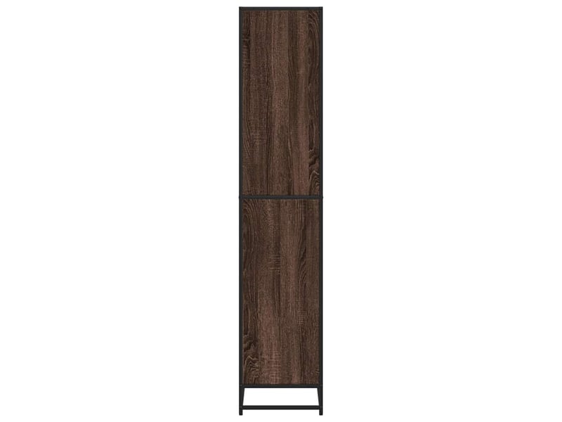  Bibliothèque, étagère de rangement chêne marron 60x35x170,5 cm bois d'ingénierie  - Conforama E