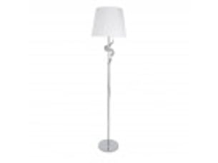 Lampadaire fabrilamp baeza e27 coloris chromé 162 x 38 x 38 cm
