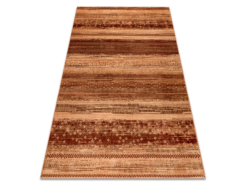  Tapis en laine kashqai 4338 100 ethnique, boho couleur saumon   brunes 200x300 cm  - Conforama A