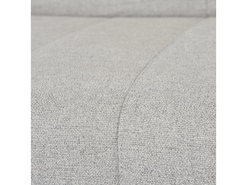  Canapé-lit convertible 3 places avec ressorts et dossier inclinable 3 niveaux en tissu gris  - Conforama R