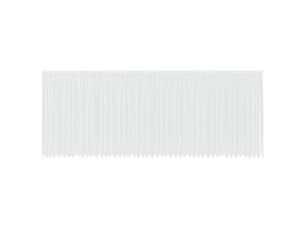Rideau en dentelle, rideau ajouré, voilage blanc 280x1200cm polyester cf43792