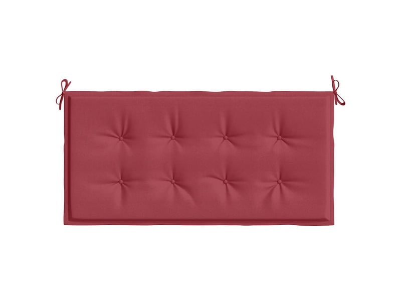  Coussin de banc de jardin, coussin d'assise rouge bordeaux 120x50x3 cm cf52810  - Conforama D