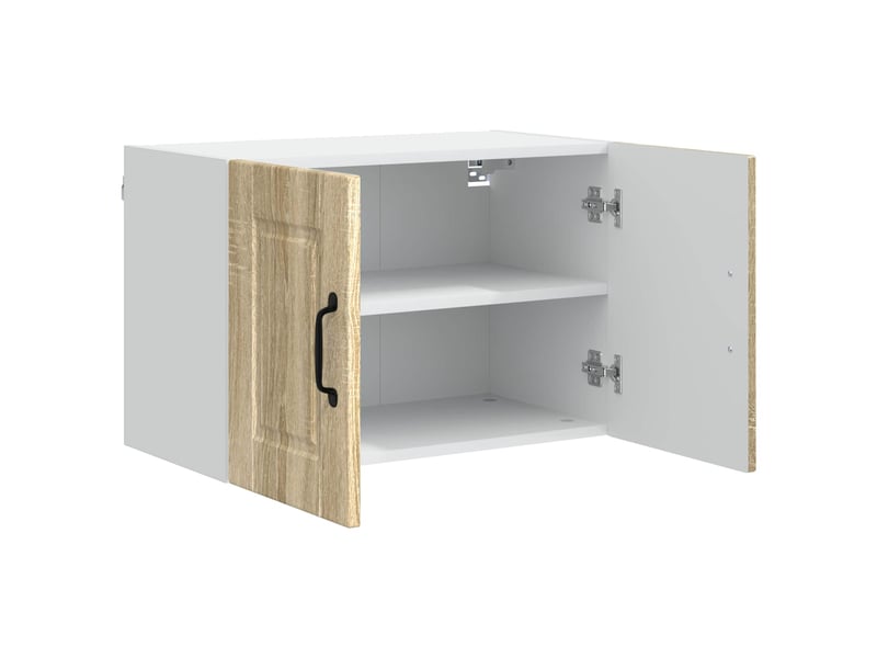  Meuble mural de cuisine | armoire de cuisine 2 pcs chêne sonoma bois d'ingénierie shl6515  - Conforama E